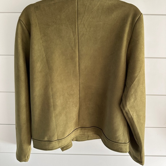 Vegan Suede Blazer - Picture 4 of 4